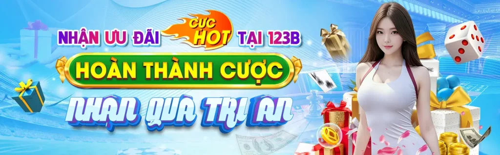 Nhận quà tri ân tại Game 123B